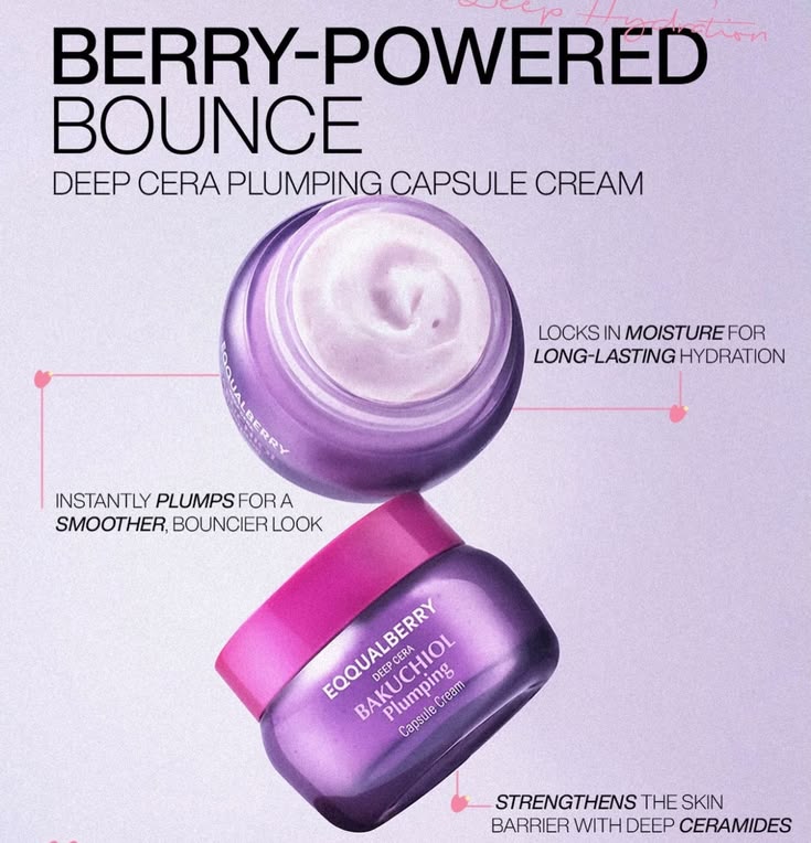 Eoqual Berry Bakuchiol Plumping Capsule Cream&nbsp;