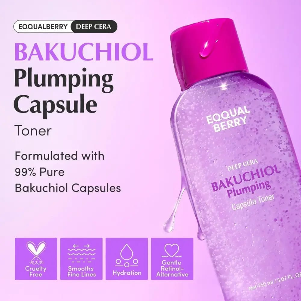 Bakuchiol Plumping Capsule Toner &nbsp;EQQUAL BERRY