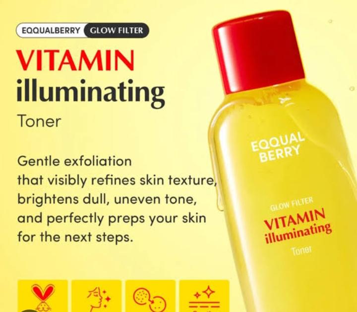 EQQUALBERRY Glow Filter Toner