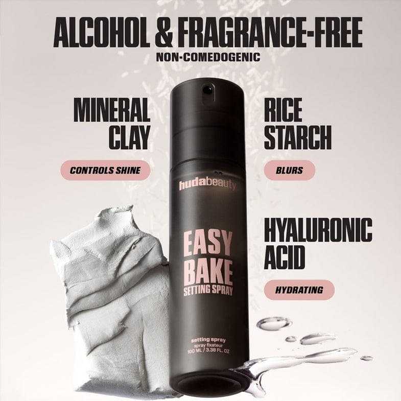 HUDA BEAUTY – Easy Bake Blurring Setting Spray ✨